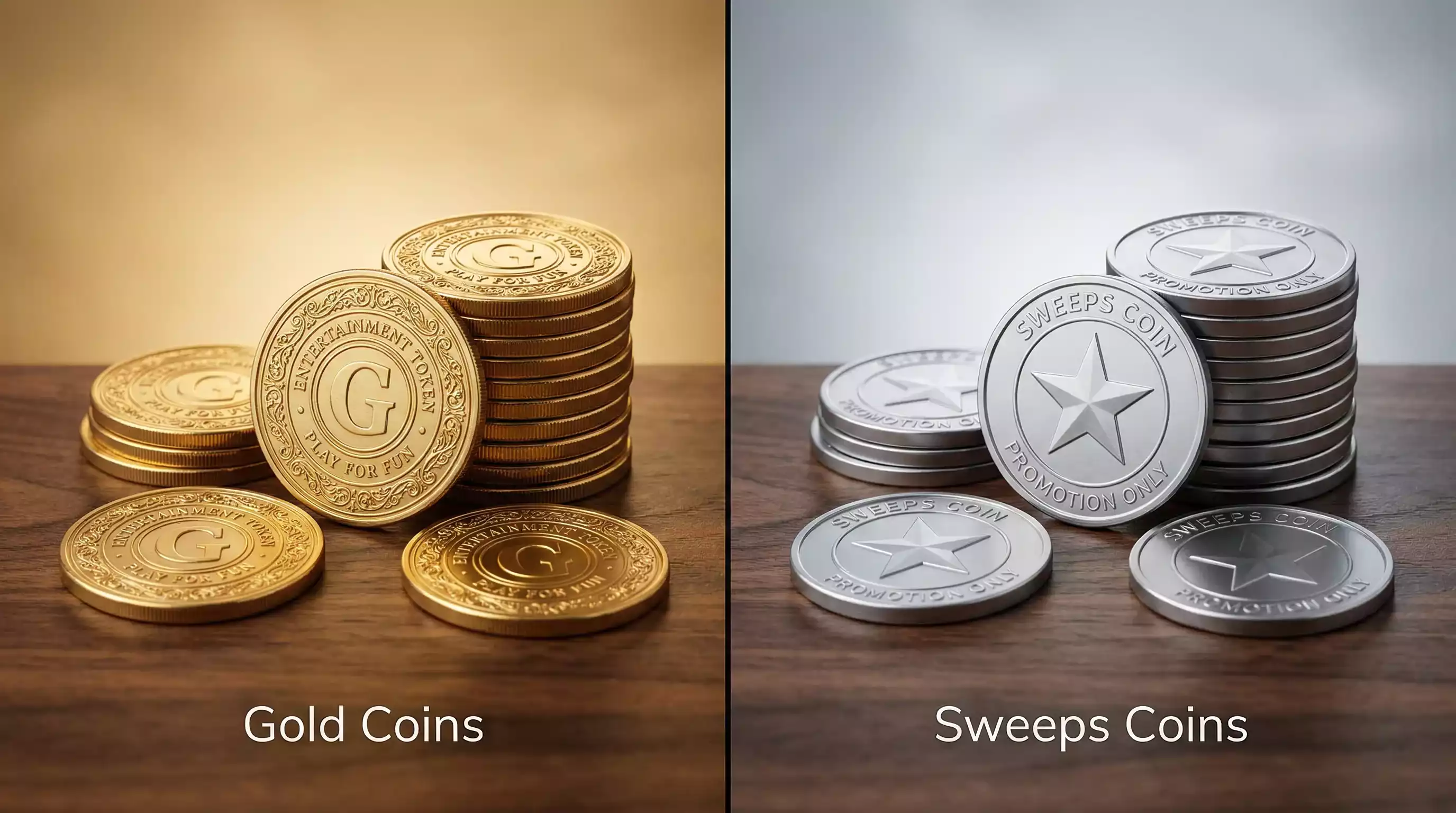 Gold Coins and Sweeps Coins dual currency system at sweepstakes casinos explained