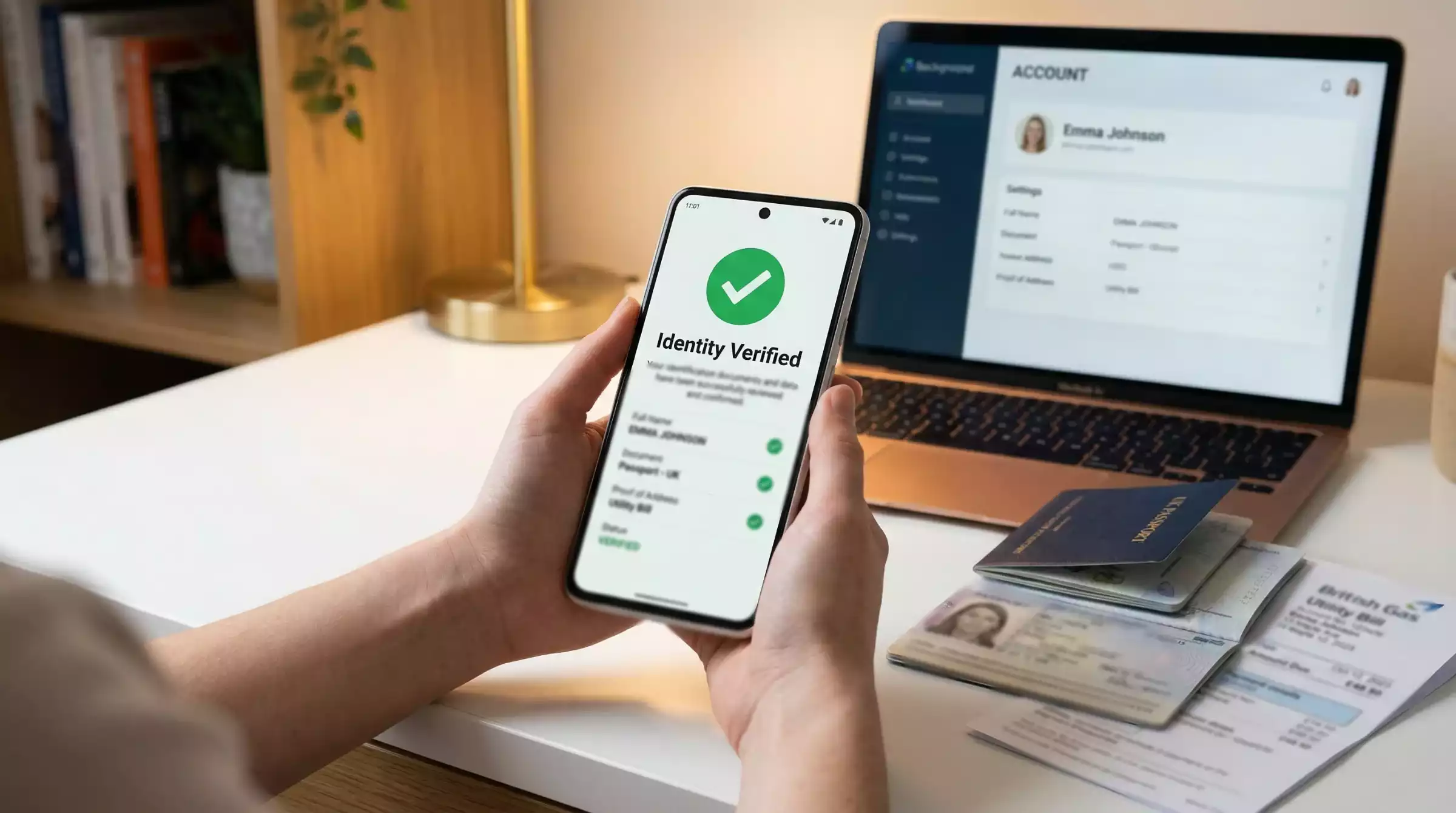 Identity verification and prize redemption process at sweepstakes casinos